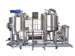 Système de brassage de bière à vapeur automatique à 10 barils à vendre
